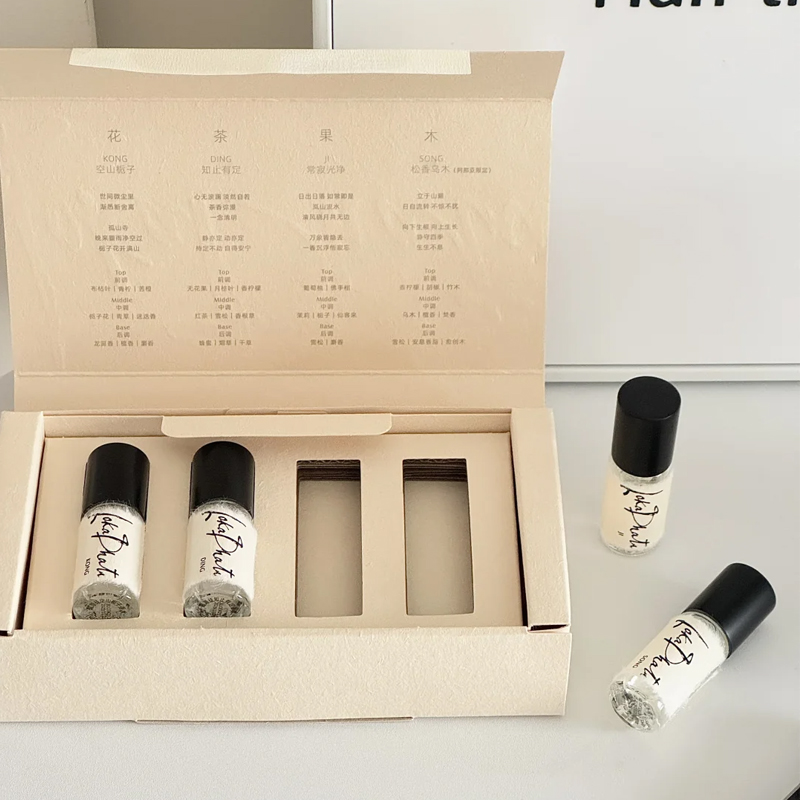 Boîte cadeau de parfum d'élégance