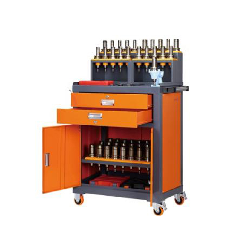 Saillant-plate-forme double- drawertool armoire