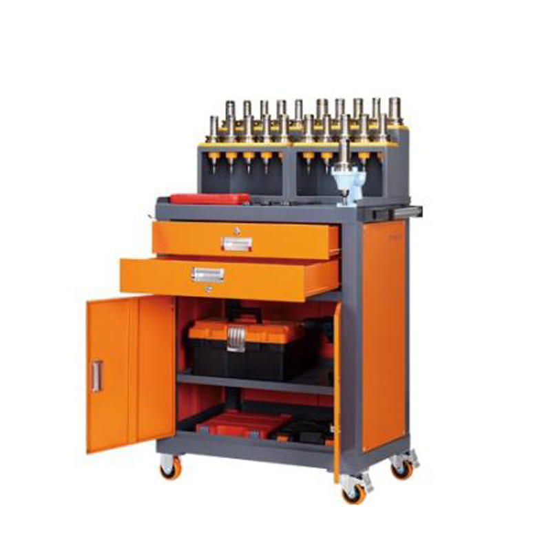 Saillant-plate-forme double- drawertool armoire