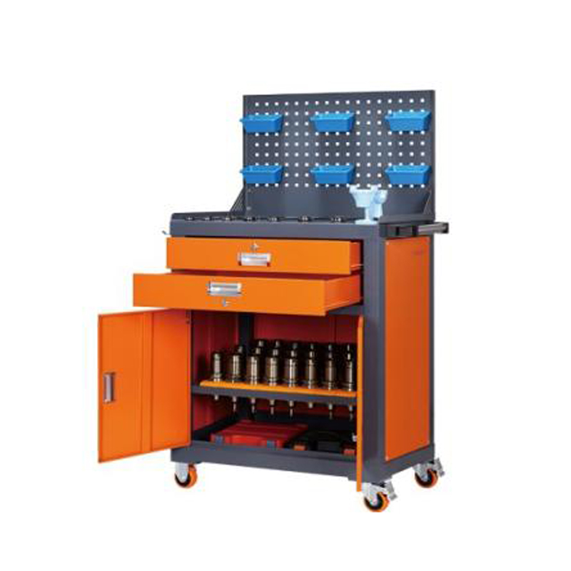 Saillant-plate-forme double- drawertool armoire