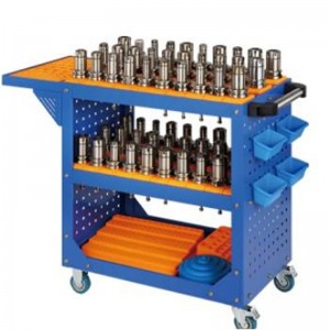 Chariot à outils de panneau perforé CNC Blue