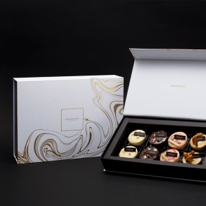 Boîte-cadeau Golden Minimalist