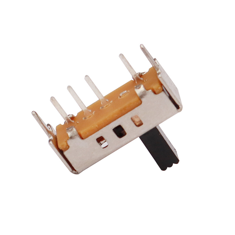 Interrupteur à bascule SS13D07 Single-Row quatre-Interrupteur à bascule à broches, interrupteur à bascule vertical pour les appareils électriques, 3, 4, 5 et 6 positions Interrupteur coulissant