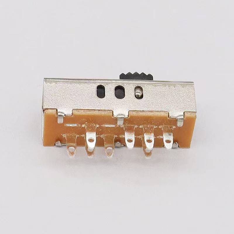 Interrupteur à bascule SS23F10 trois-Interrupteur de glissement de vitesse pour réglage de la température de couleur de lumière LED et élevé-accélérer le moteur du sèche-cheveux