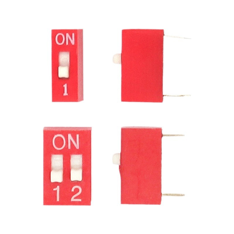 Interrupteur de trempette XZ-Dse-02RGA, commutateur DIP 2P pour les modules de réception de signal dans le domaine de l'équipement d'automatisation automobile