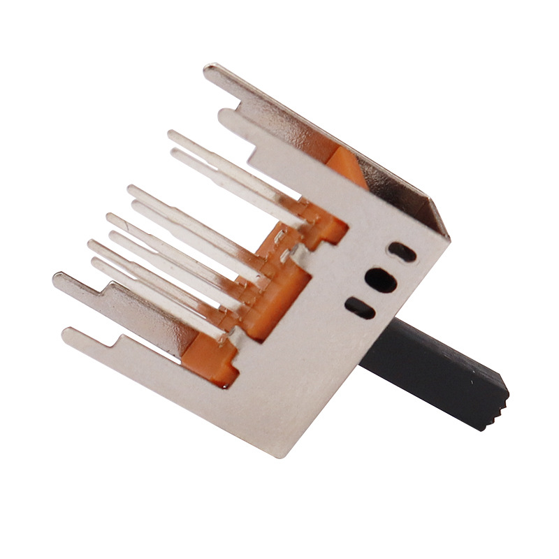 Interrupteur de diapositives SS23D03, double-Rangée huit-broche trois-Position, interrupteur poussoir micro l'interrupteur de glissement personnalisé pour les appareils électroménagers