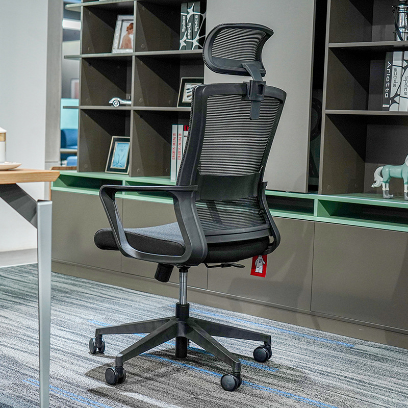 Modèle BGY001 Chaise ergonomique en maille en gros - Dossier incurvé respirant avec hauteur-Bras réglables pour les études, le bureau et les longues séances assises