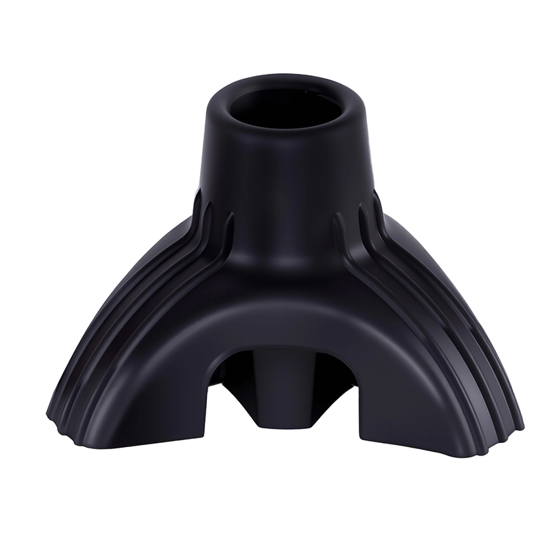 Pied de canne en caoutchouc à trois griffes